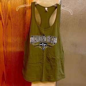 Tank Top w Diamond Head Oahu Hawaii logo